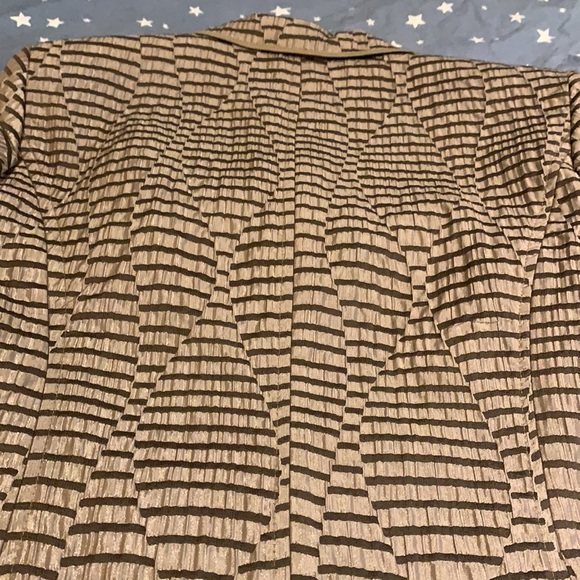 Lightweight blazer with stripe pattern - Picture 3 of 4